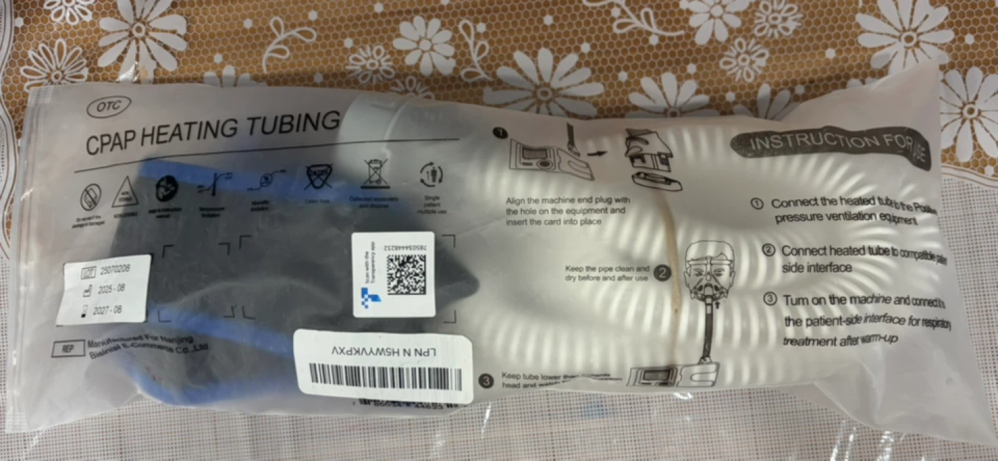OTC CPAP HEATING TUBING