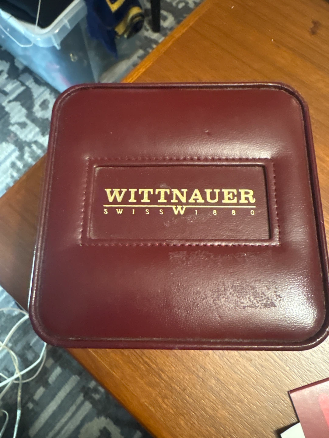 ⚽️Wittnauer Swiss W1880 Watch Box