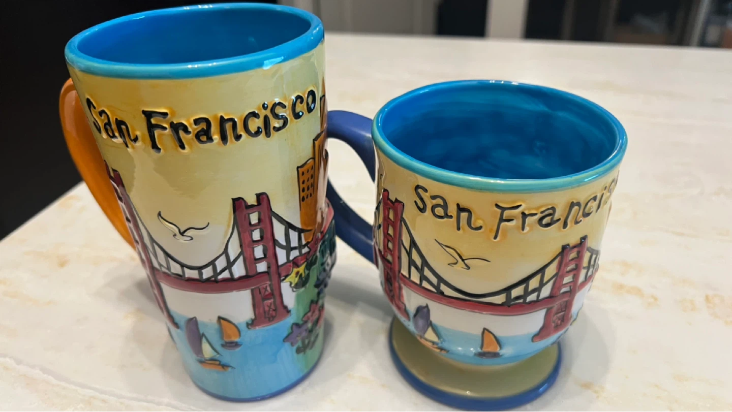 San Francisco Souvenir Mug Set