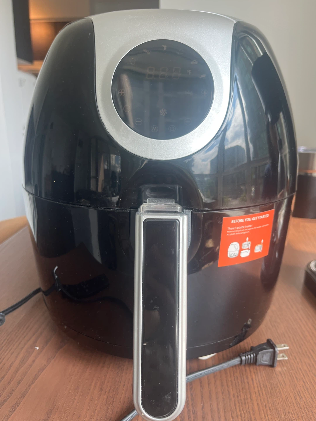Black Air Fryer (used only 5 or less times)