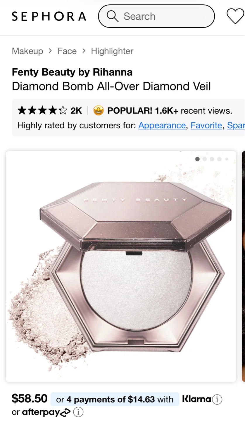 Fenty Beauty Highlighter - photo 3