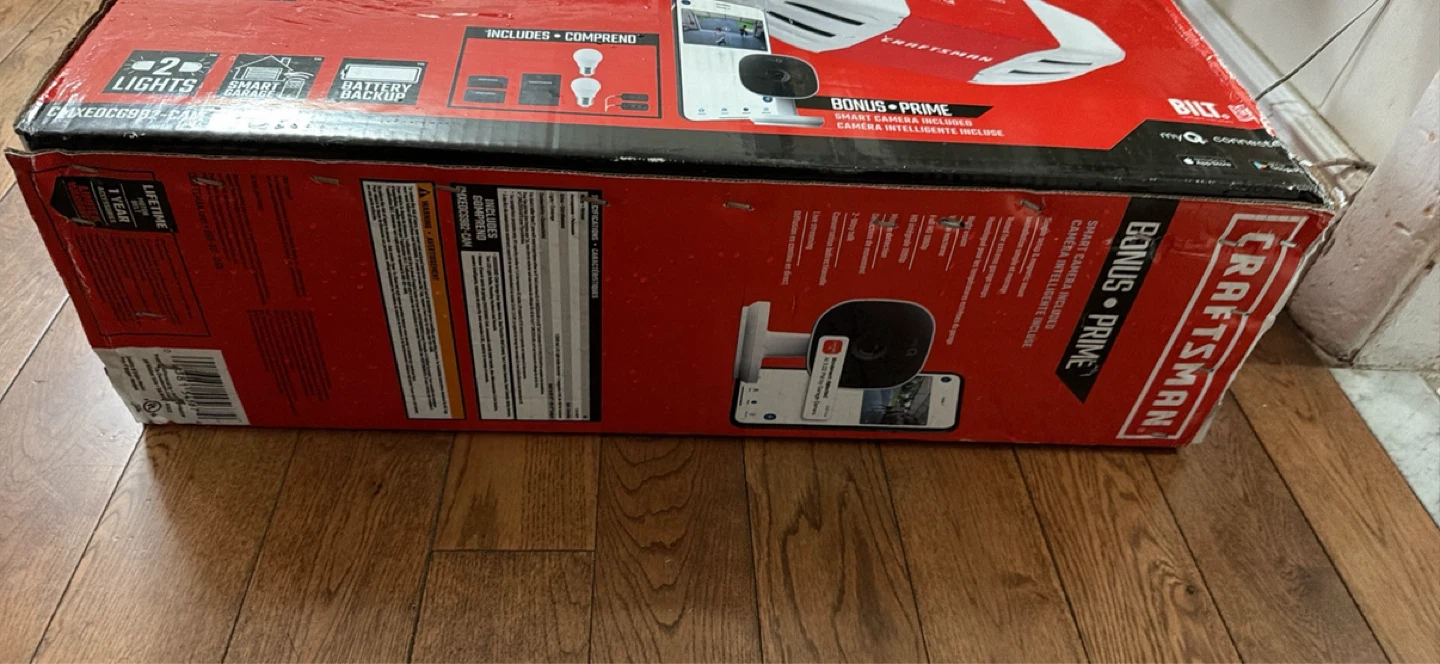 Craftsman 1-1/4 HP Smart Garage Door Opener Kit - photo 2