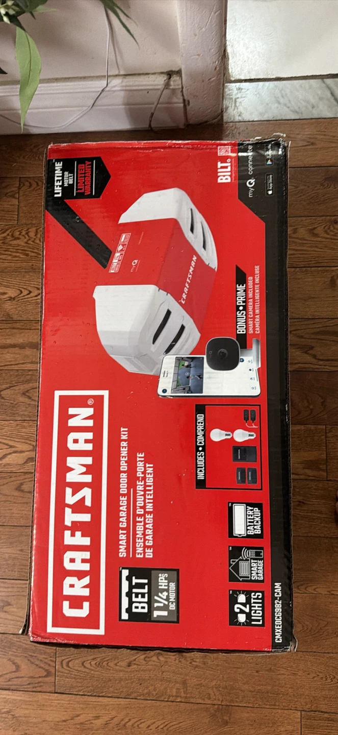 Craftsman 1-1/4 HP Smart Garage Door Opener Kit - photo 3