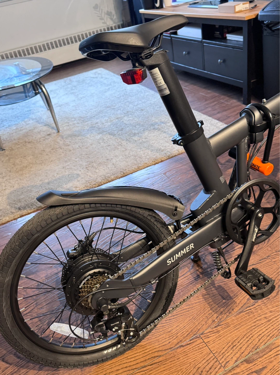 Maui Summer Electric Folding Bike – Like New - photo 3