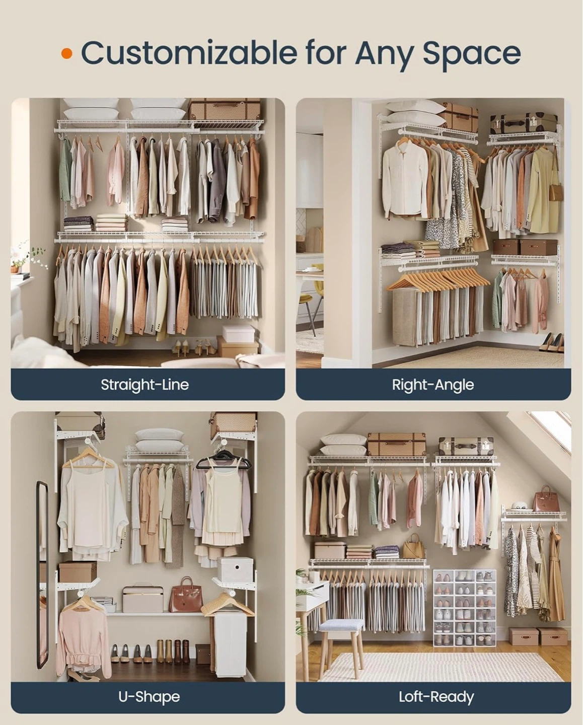 Brand new SONGMICS HOME Closet Organizer System - photo 5