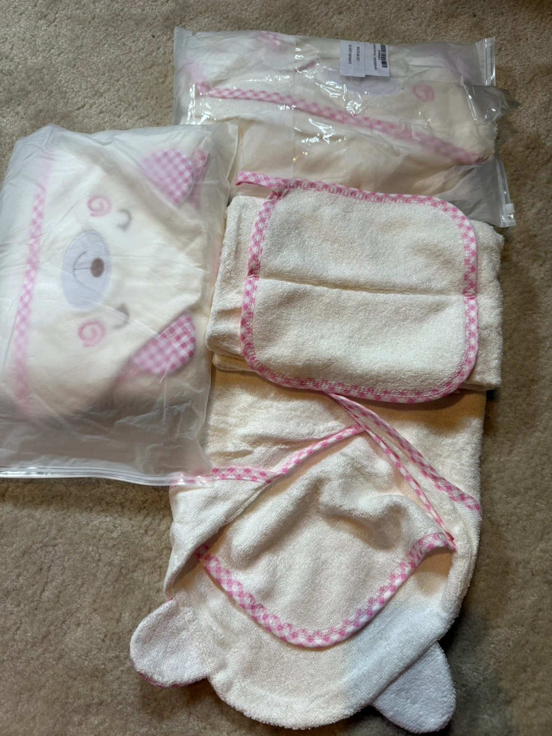 Baby Hooded Towels (Set of 3) - photo 2