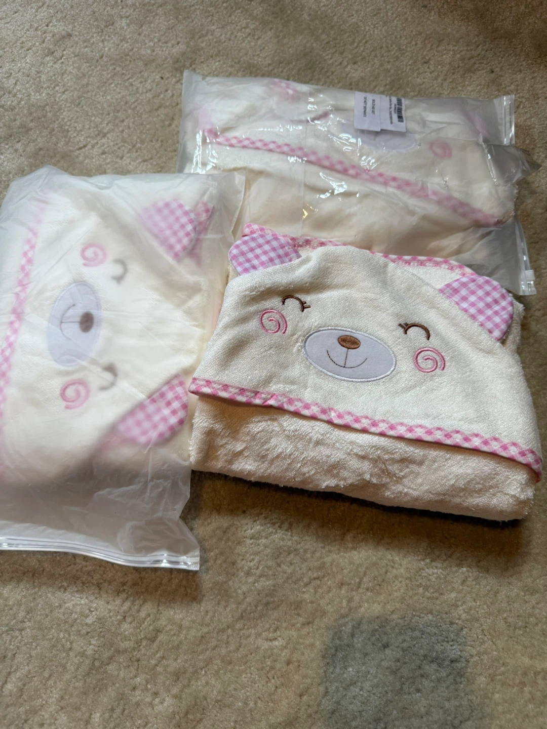 Baby Hooded Towels (Set of 3)