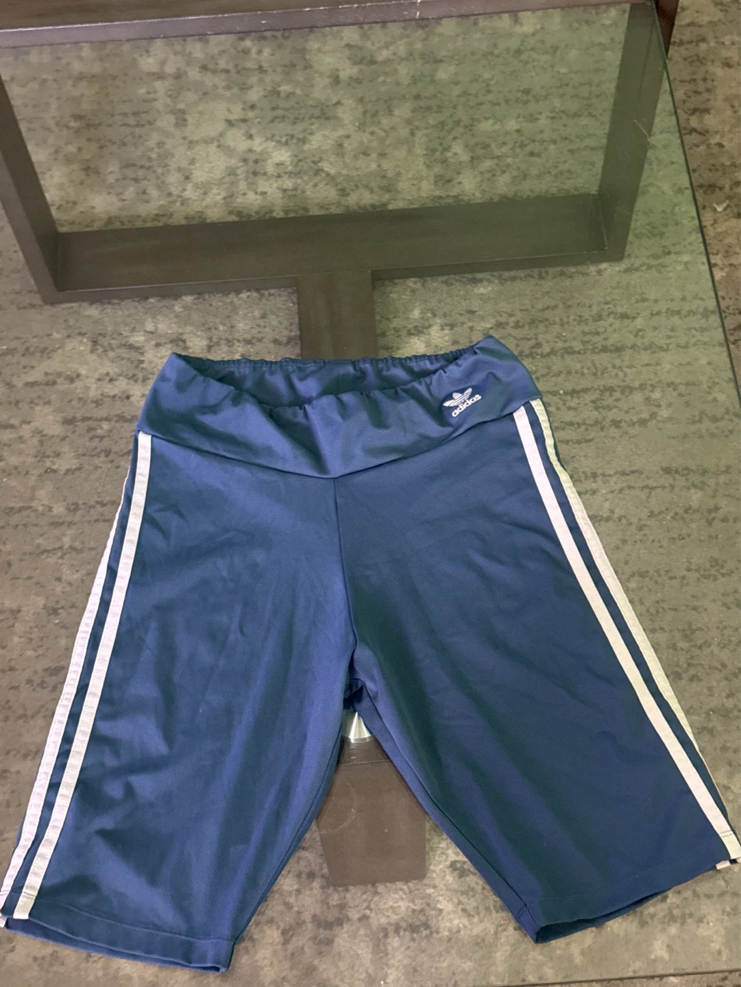 ⚽️ Adidas Blue Cycling Shorts - Size M