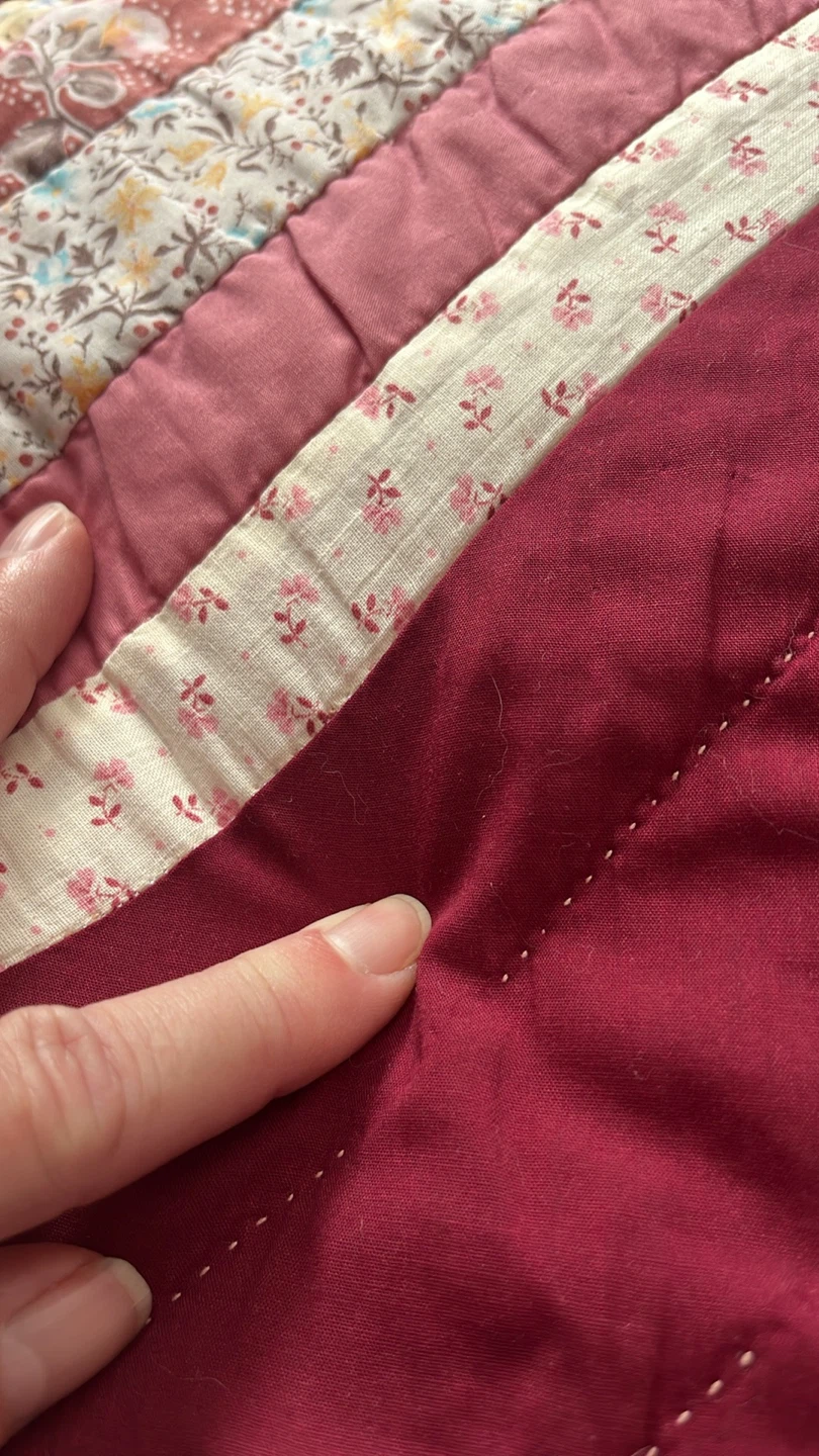 Handmade Quilted Blanket - photo 4