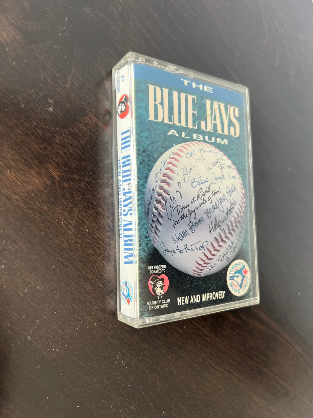 ⚽ The Blue Jays Album "New and Improved" Cassette
