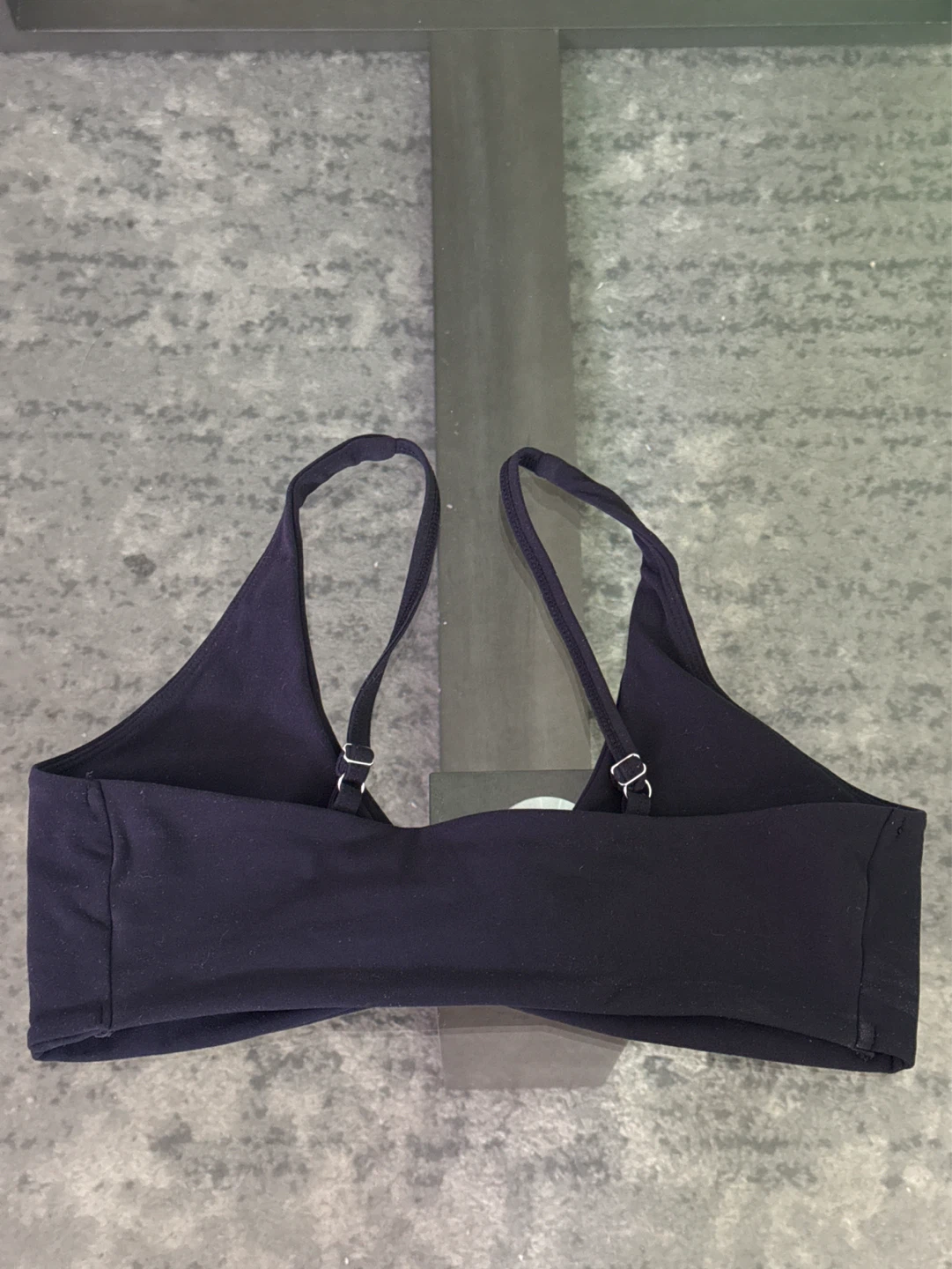 ⚽️ Black Twist Front Bralette - Size M - photo 2