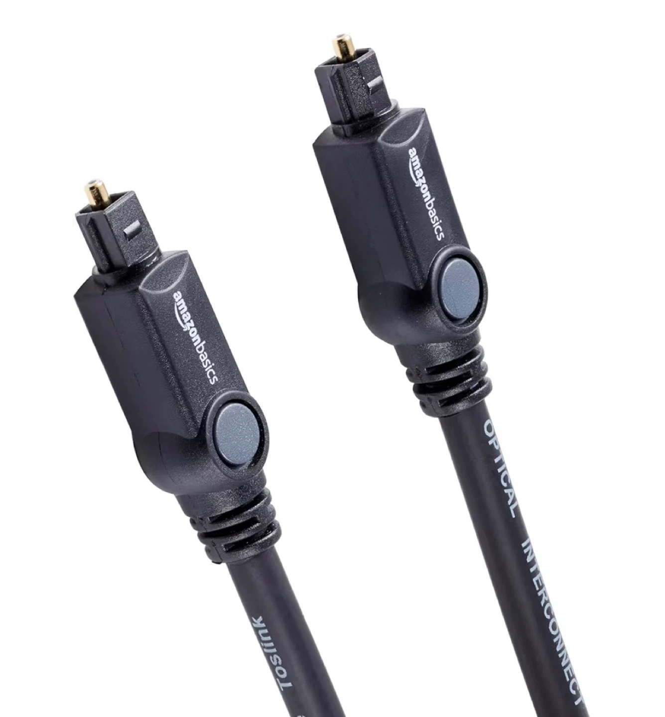 Amazon Basics Toslink Optical Audio Cable - 9.8 Ft