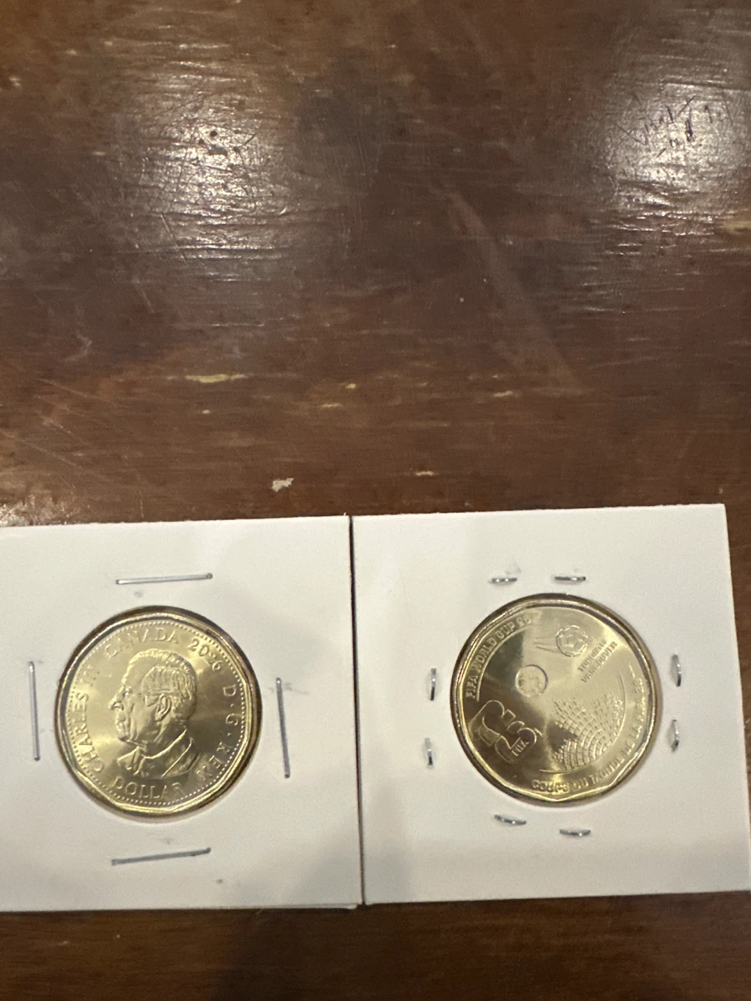2026 FIFA UNC Canada Dollar Coins (2 coins) - photo 2