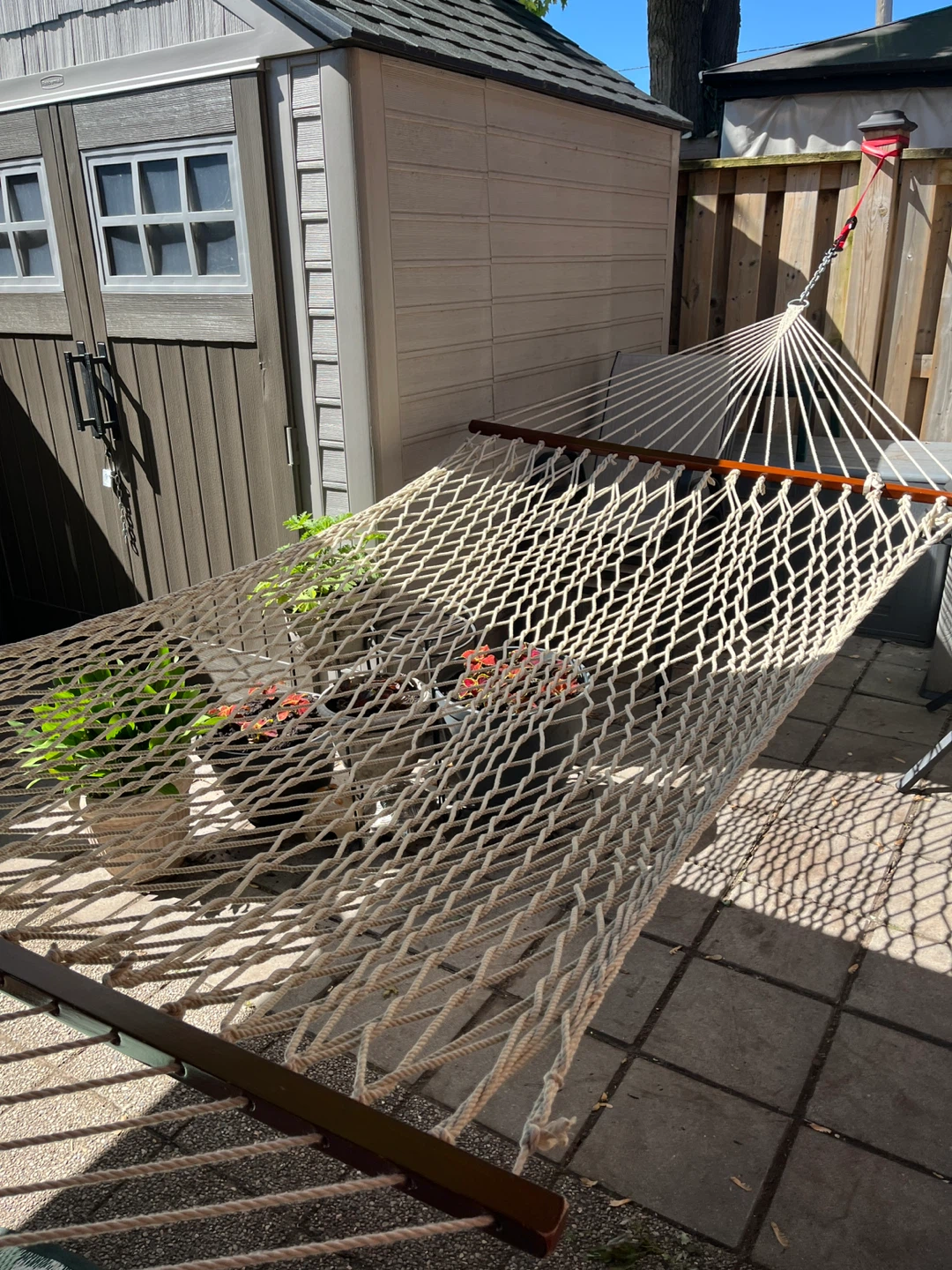 Garden Treasures Hammock with Pillow