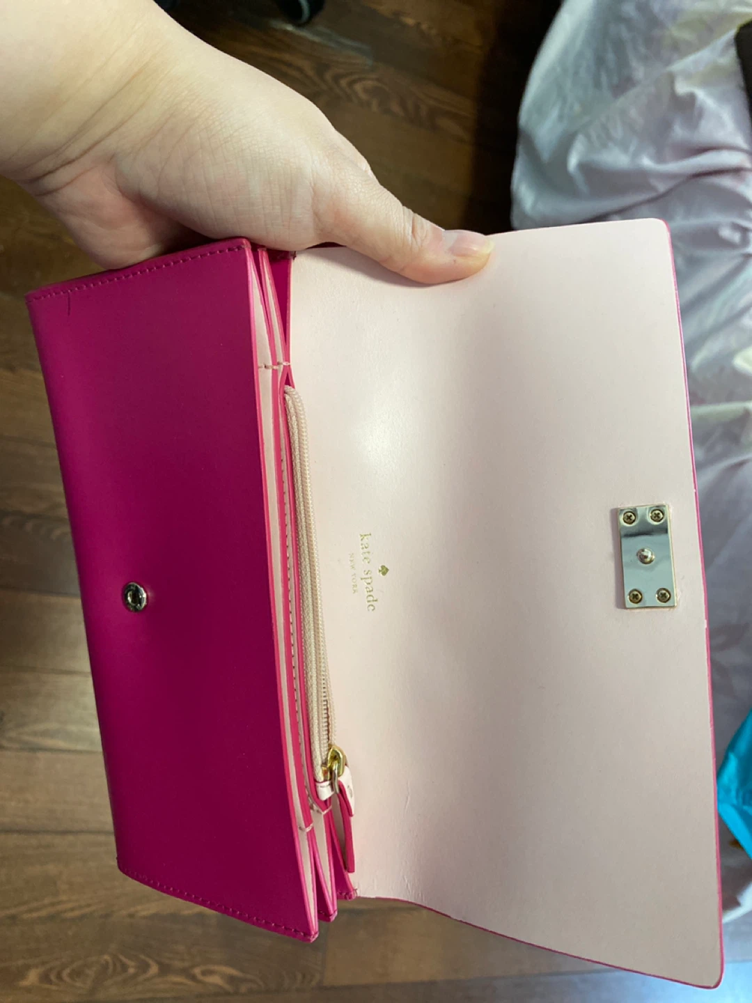 ❗️MUST GO BY 6/22❗️ Kate Spade Pink Wallet - photo 2