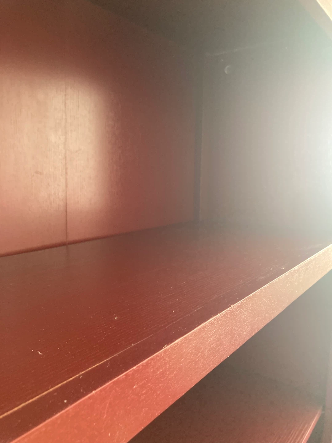 Red Maroon Bookcase / Bookshelf - photo 4