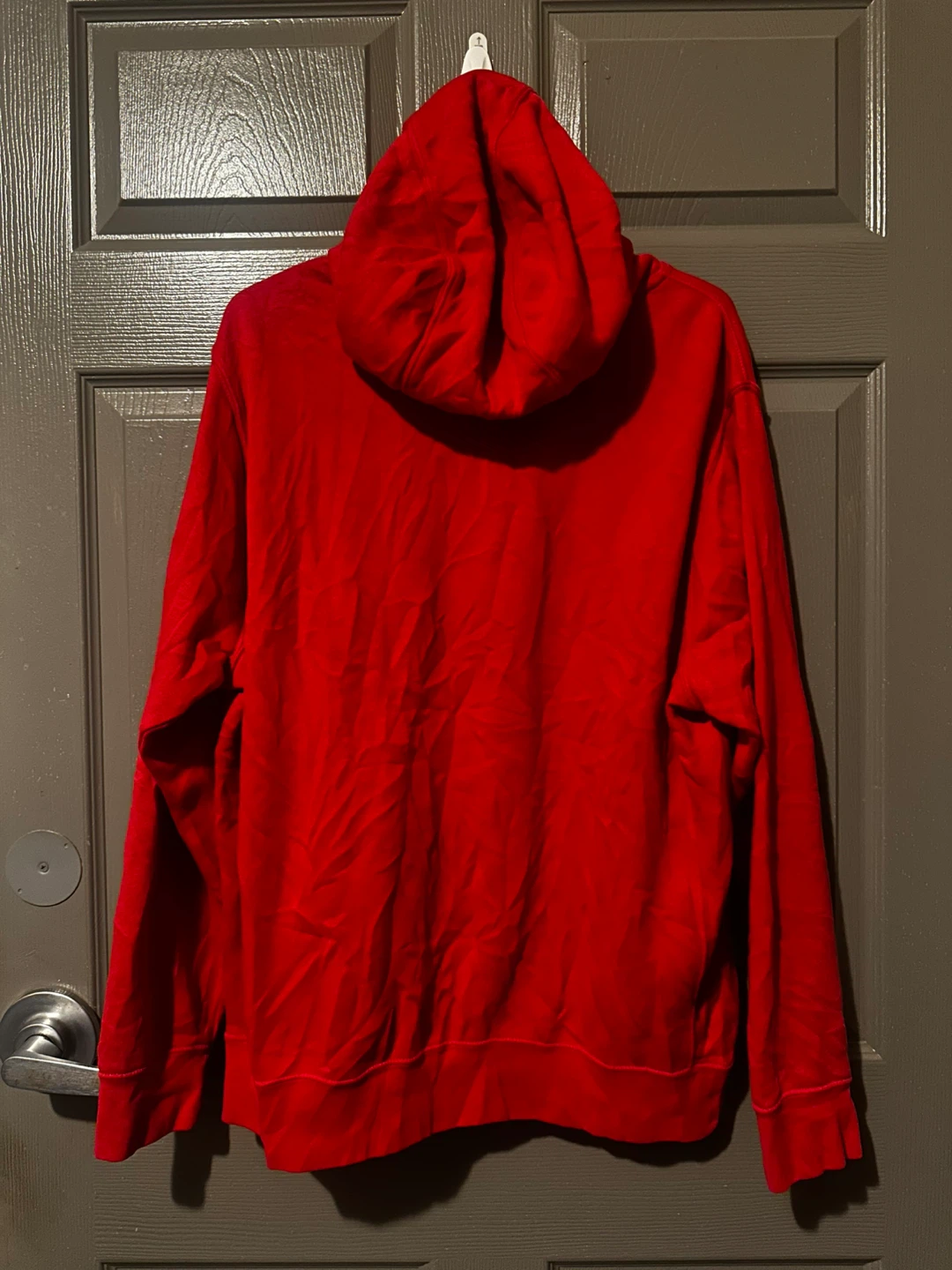Nike Red Just Do It Hoodie - photo 4