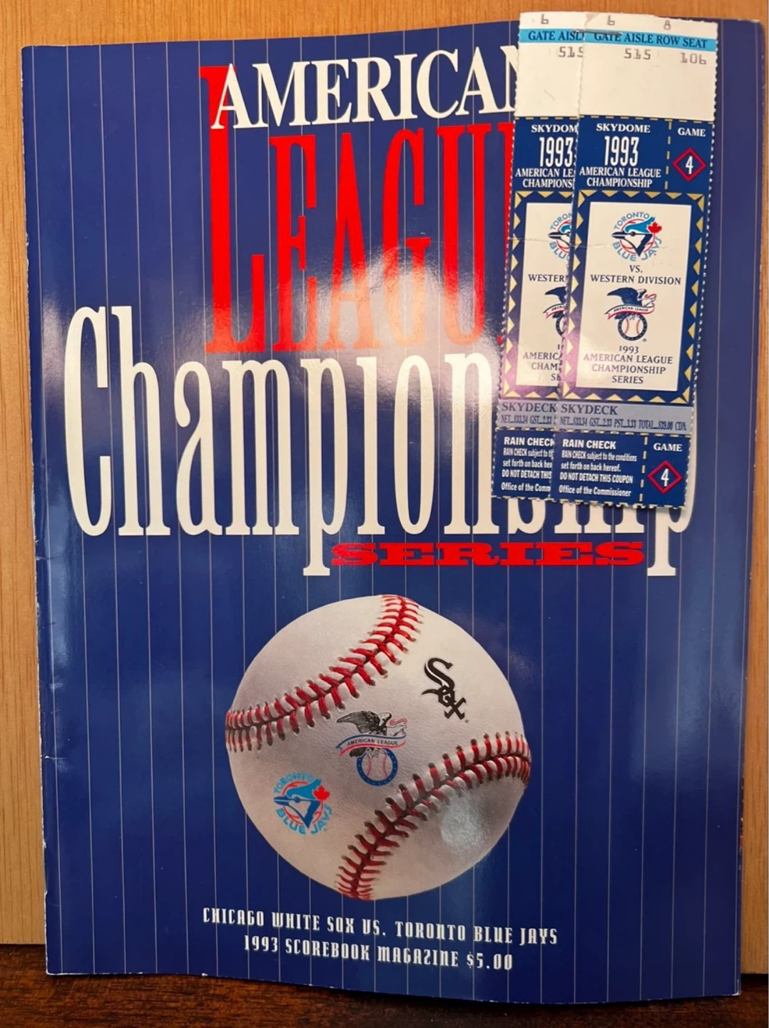 Blue Jays - 1992/93 World Series Tickets & Memorabilia - photo 5