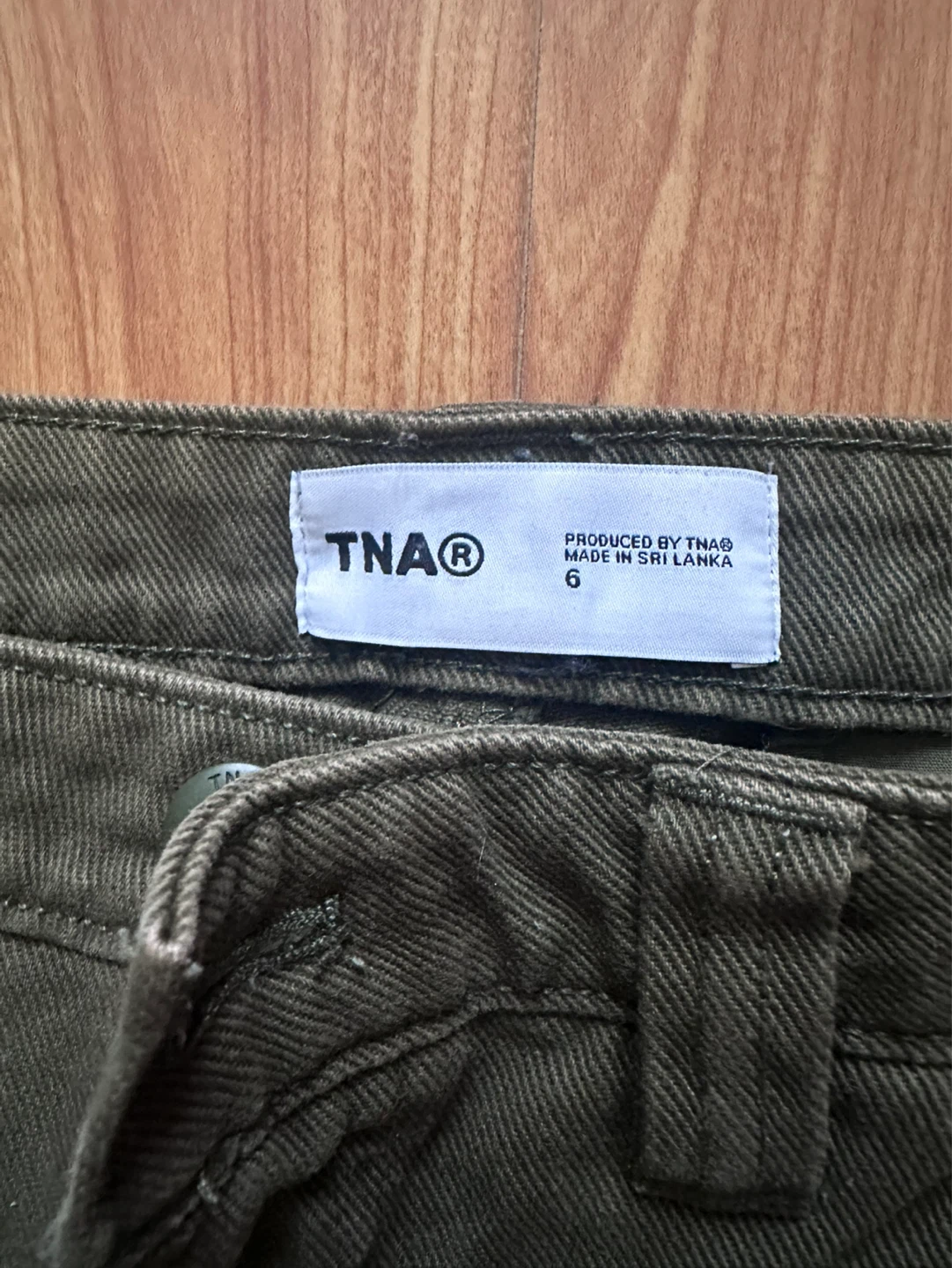 TNA Olive Green Cargo Pants - photo 2