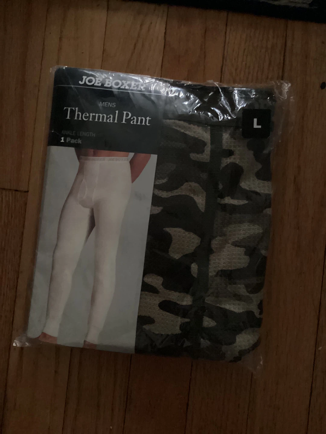 ⚽️Joe Boxer Men's Thermal Pant - Camo - Size L