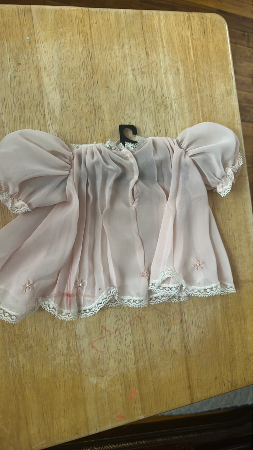 Vintage Doll Clothes - Pink & Blue Gowns - photo 5
