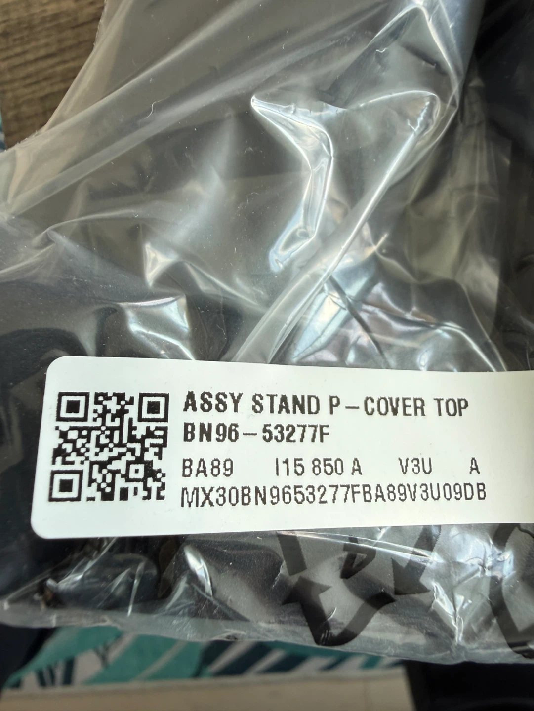Samsung Frame TV stand top cover - photo 2