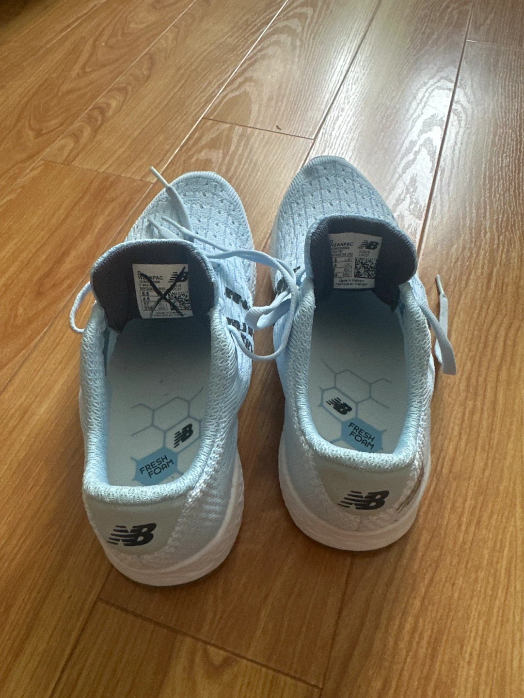 Women’s New Balance Fresh Foam Running Shoes - Light Blue - photo 4