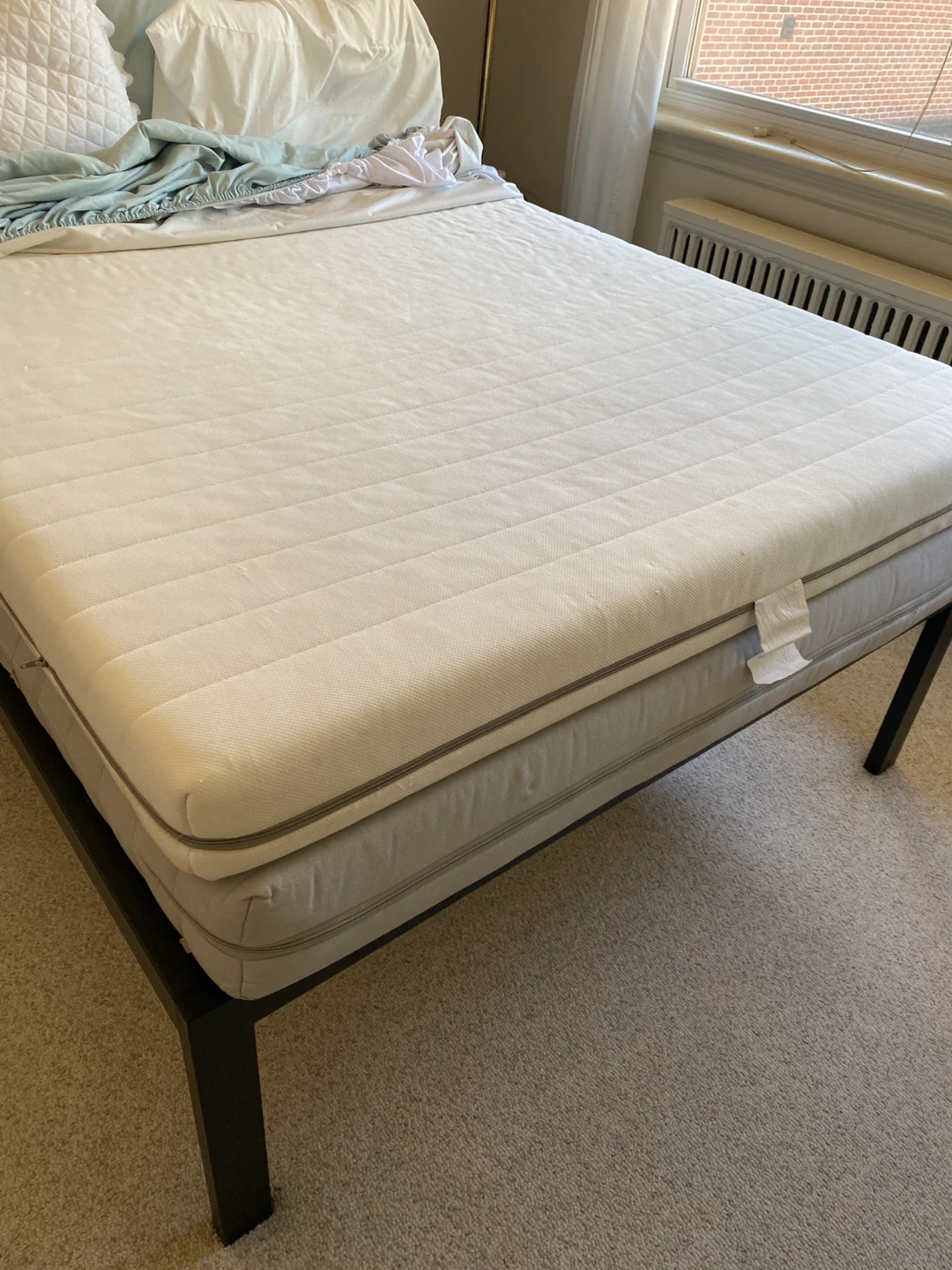 IKEA Mattress Base and Topper - photo 3