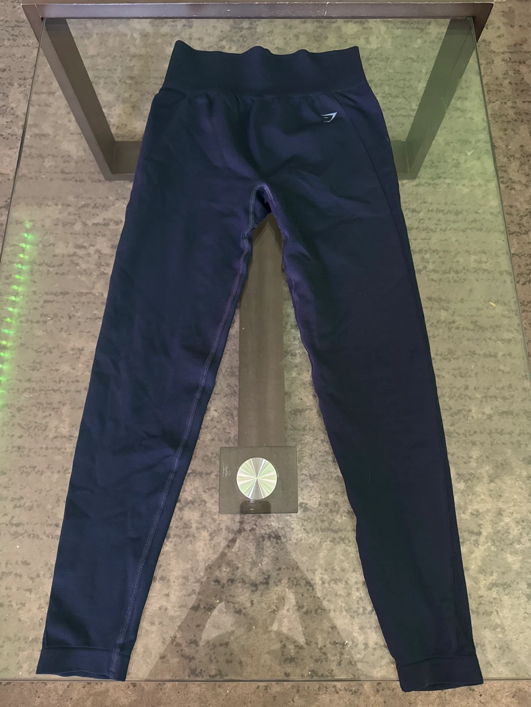 ⚽️ Gymshark Navy Leggings - Size M