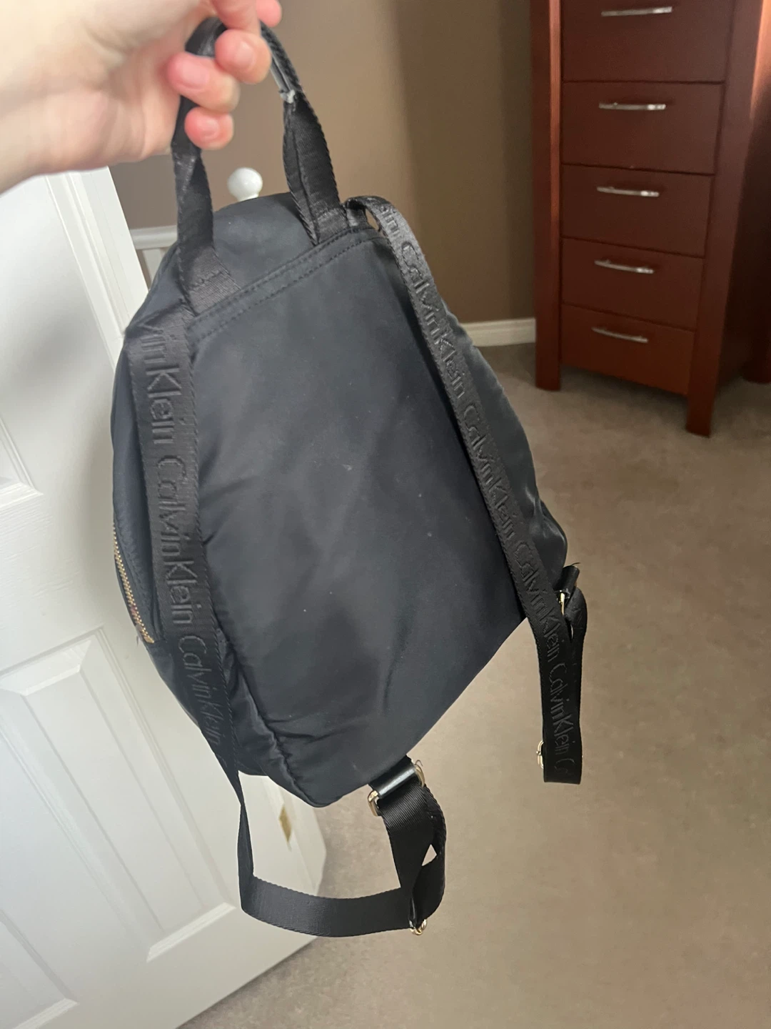 Calvin Klein Black Nylon Backpack - photo 4