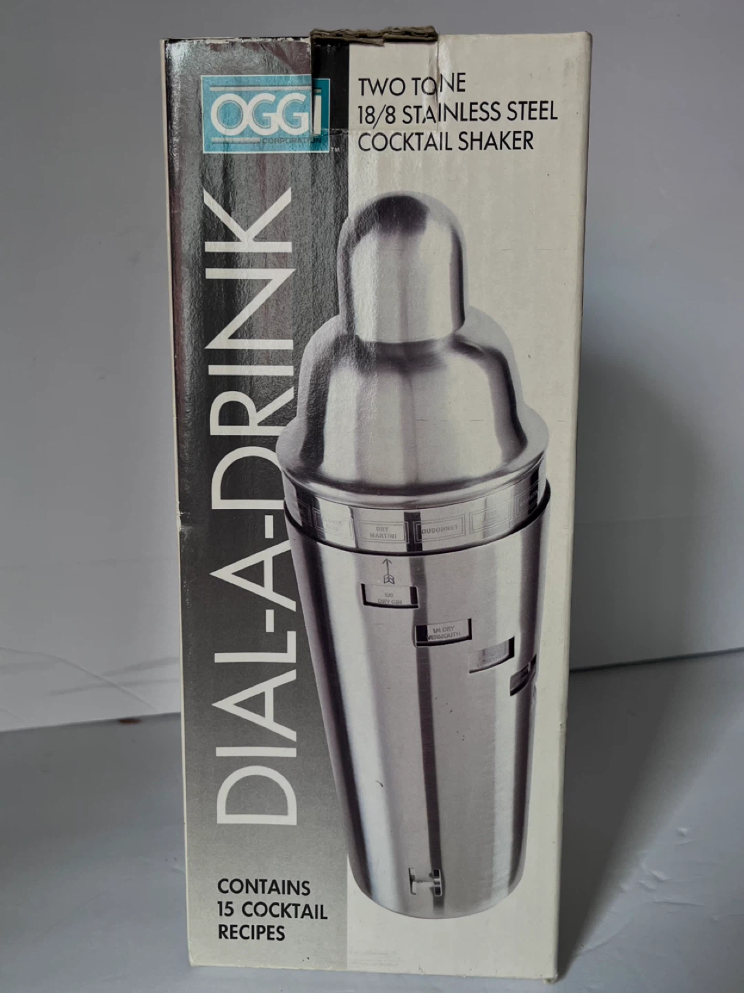 Oggi Dial-A-Drink Cocktail Shaker