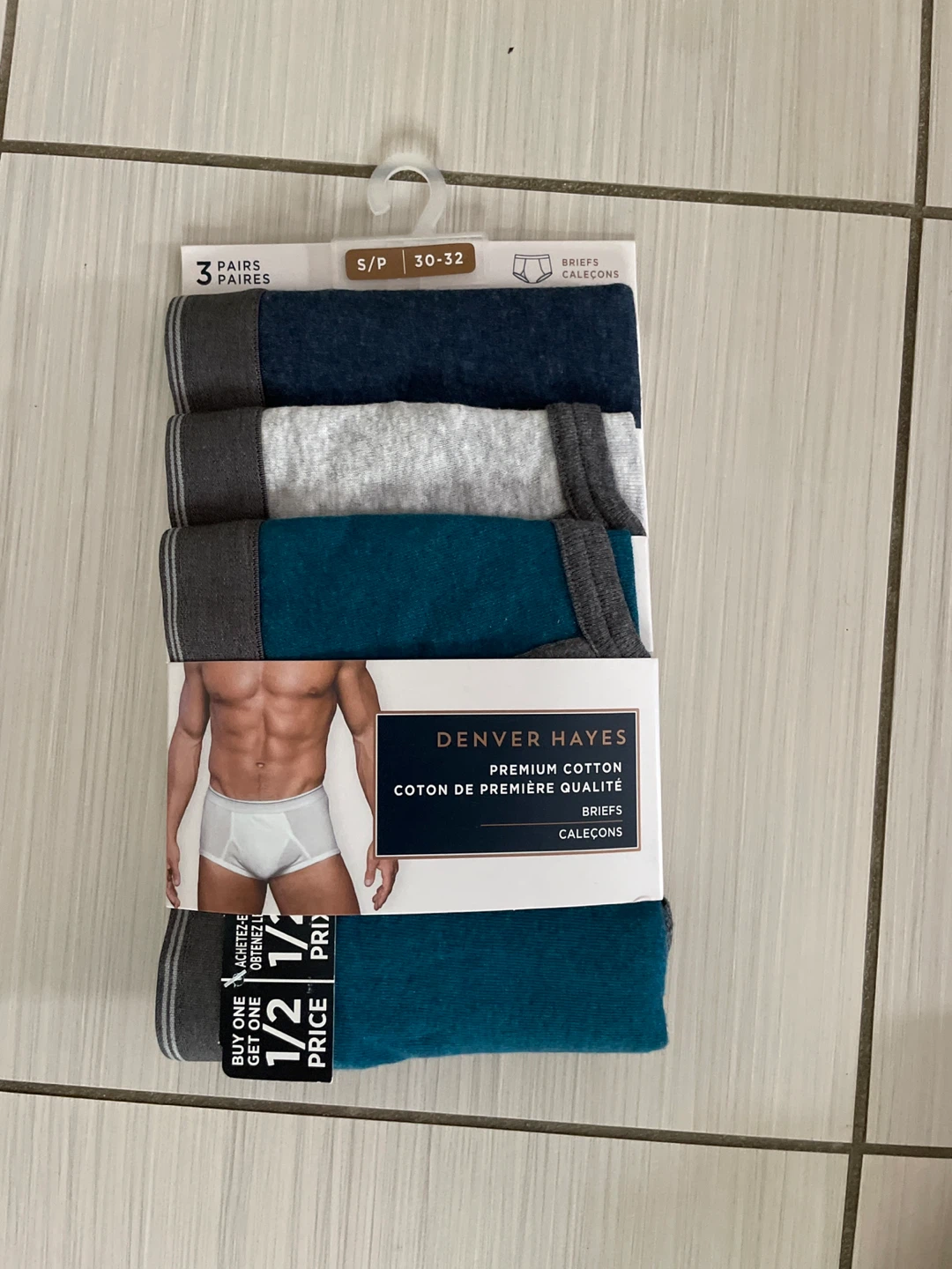 ⚽️Denver Hayes Men's Cotton Briefs - 3 Pack