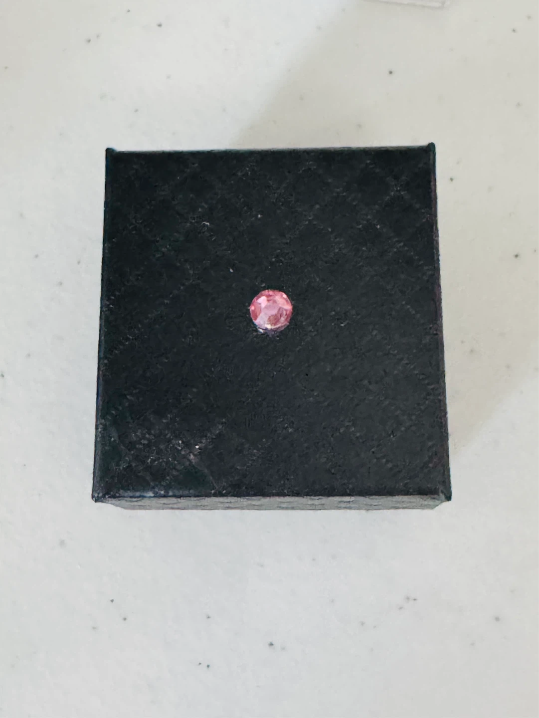 ⚽️ Royal Navy Blue, White Polka Dots Heart Earrings Pink Stones! - photo 5