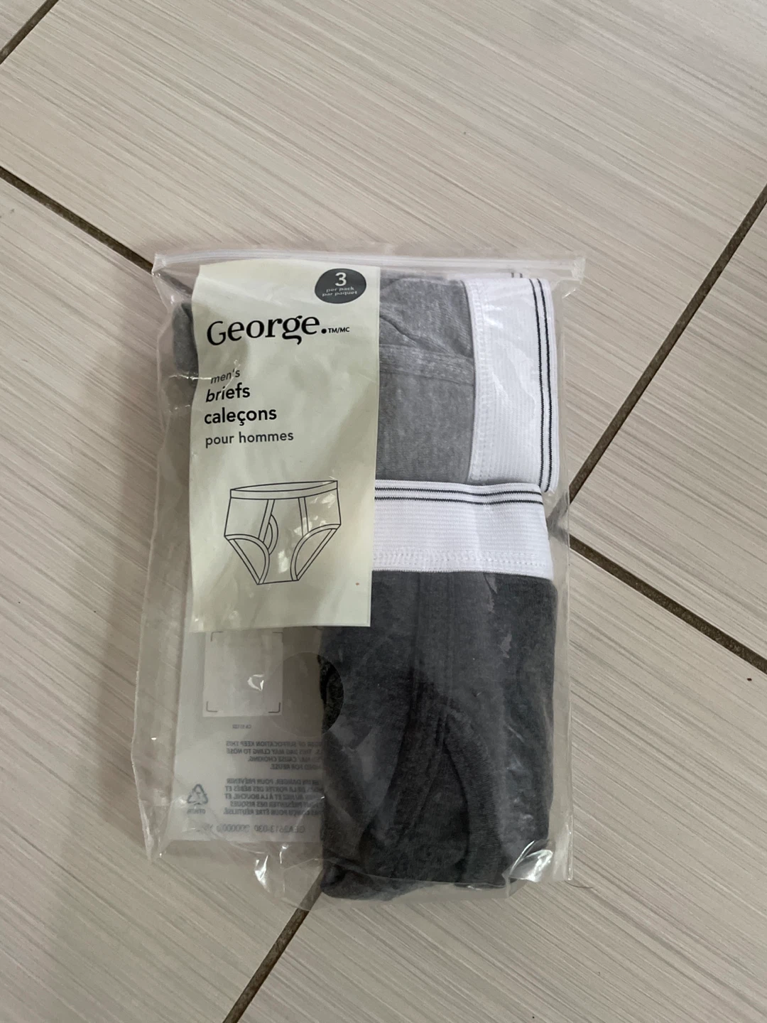 ⚽️George Men's Briefs 2 Pack