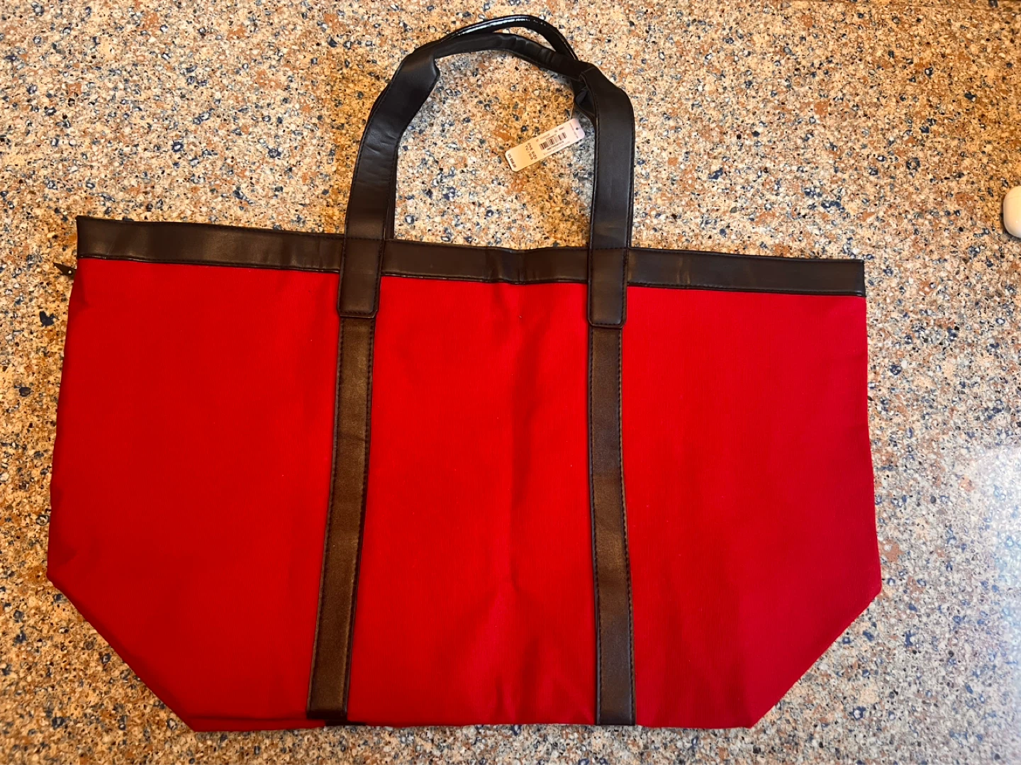 ⚽ Victoria's Secret Red Tote Bag - photo 3