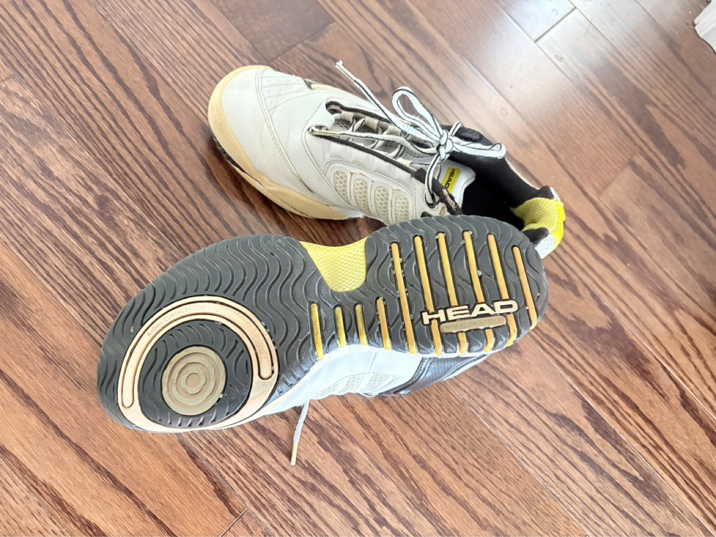 ⚽️HEAD Tennis Shoes White/Yellow