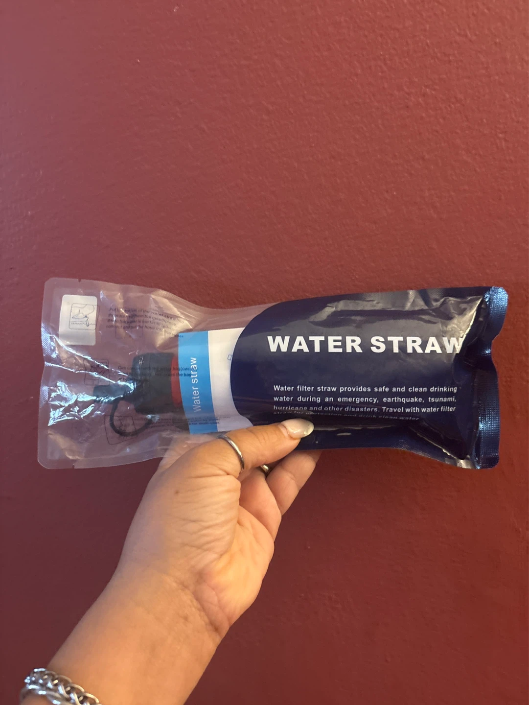 ⚽️ New Water Filter Straw - photo 2