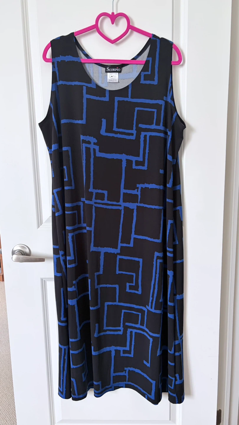 Scorpio Open Front Cardigan and Sleeveless Dress Set - photo 4