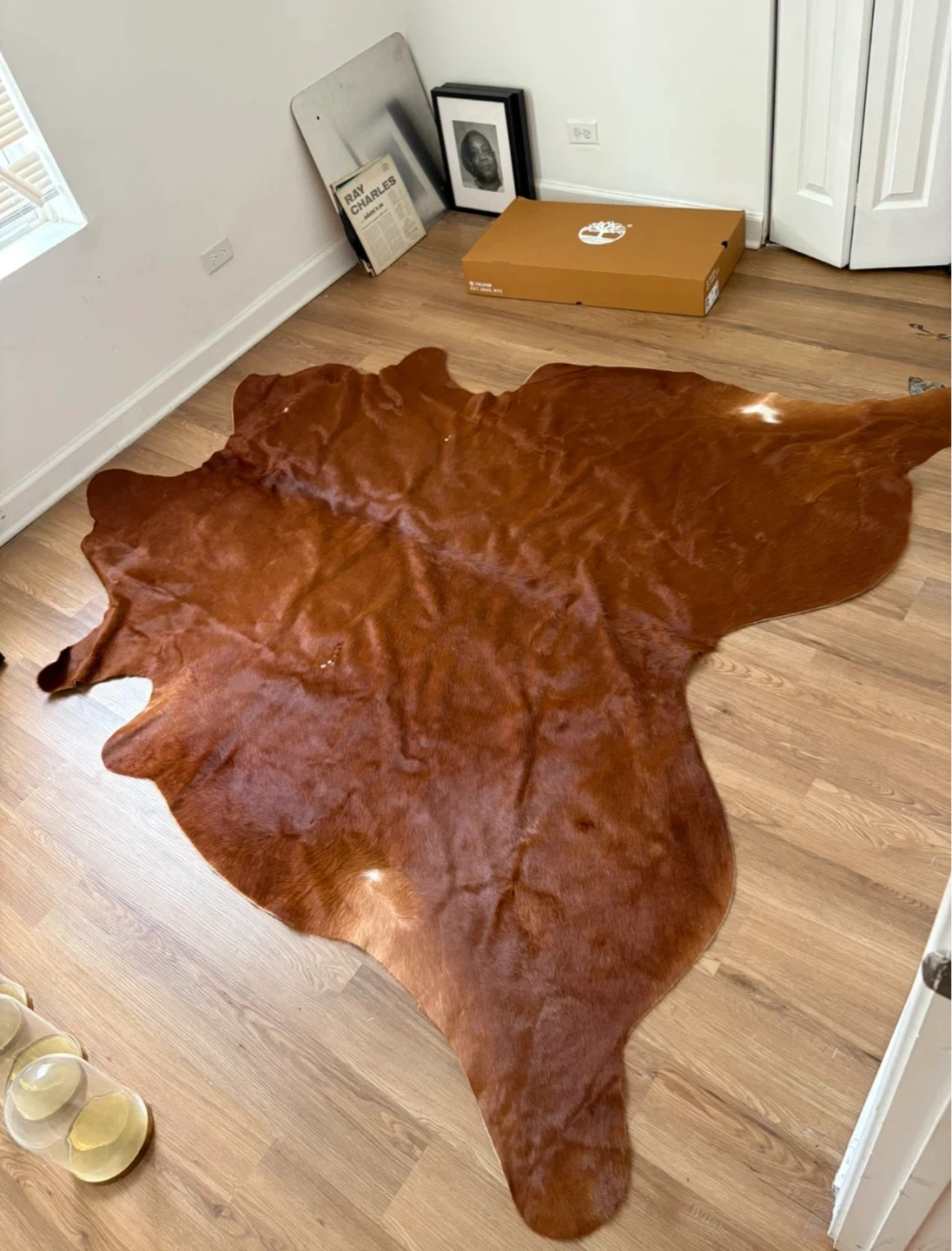 IKEA KOLDLBY Cowhide Rug - Brown - photo 3