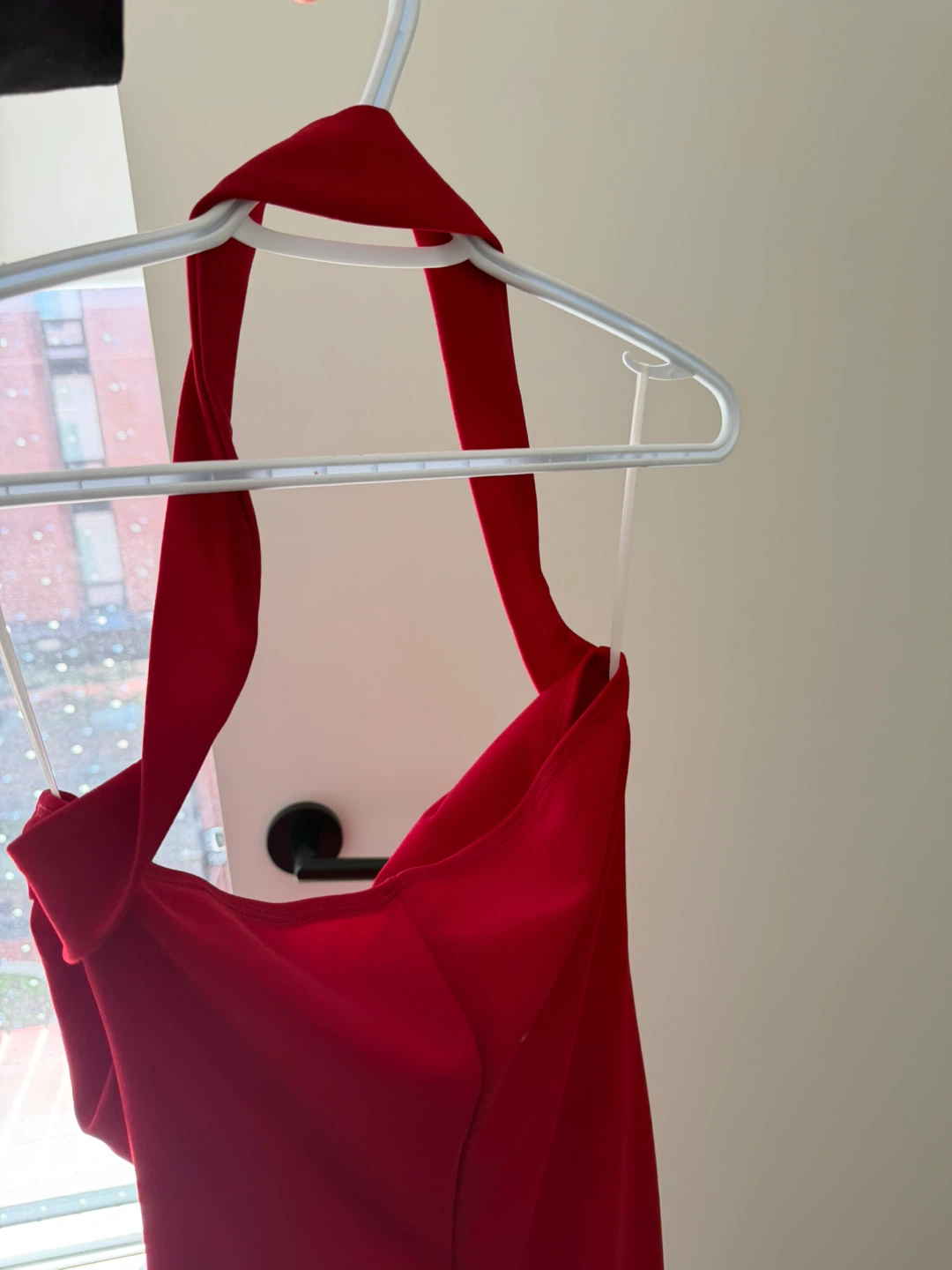 Red Halter Neck Dress - photo 3