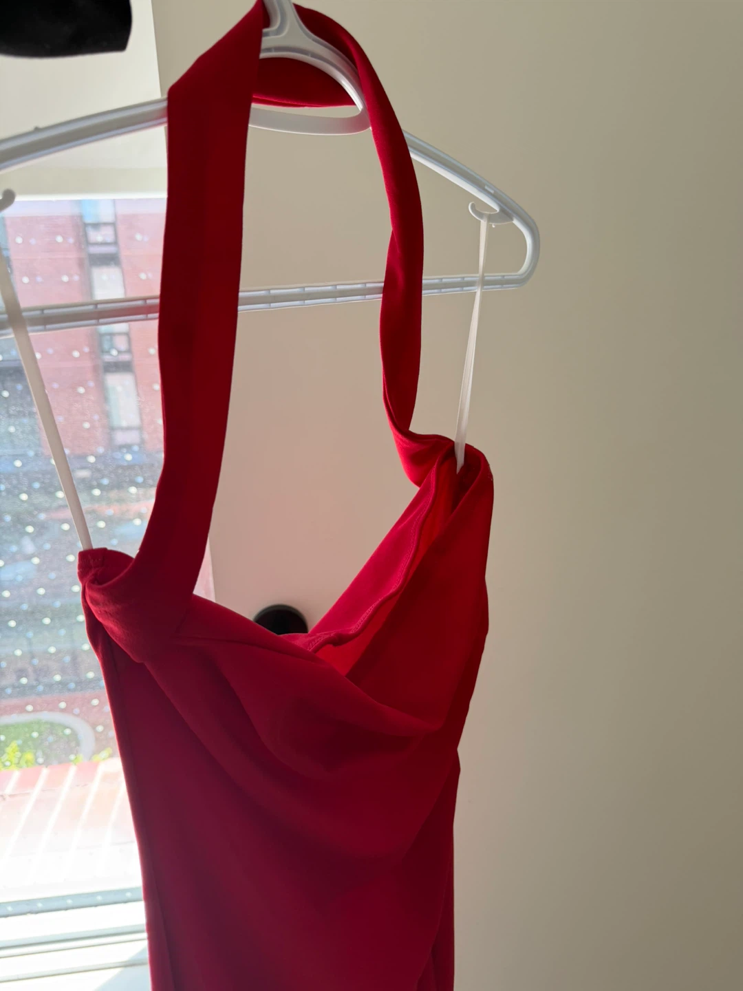 Red Halter Neck Dress - photo 2