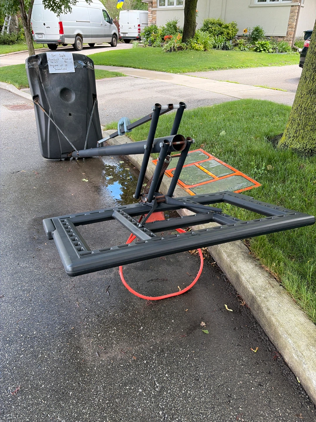 Used Reebok Free Standing Basketball Net (AS IS) ⚽️