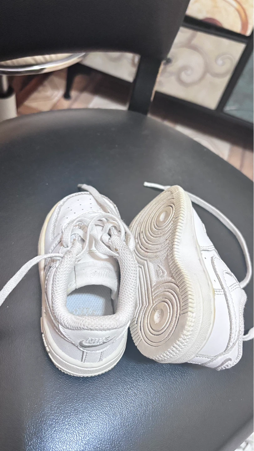 ⚽ Nike Air Force 1 Crib Shoes White Toddler Size 3C