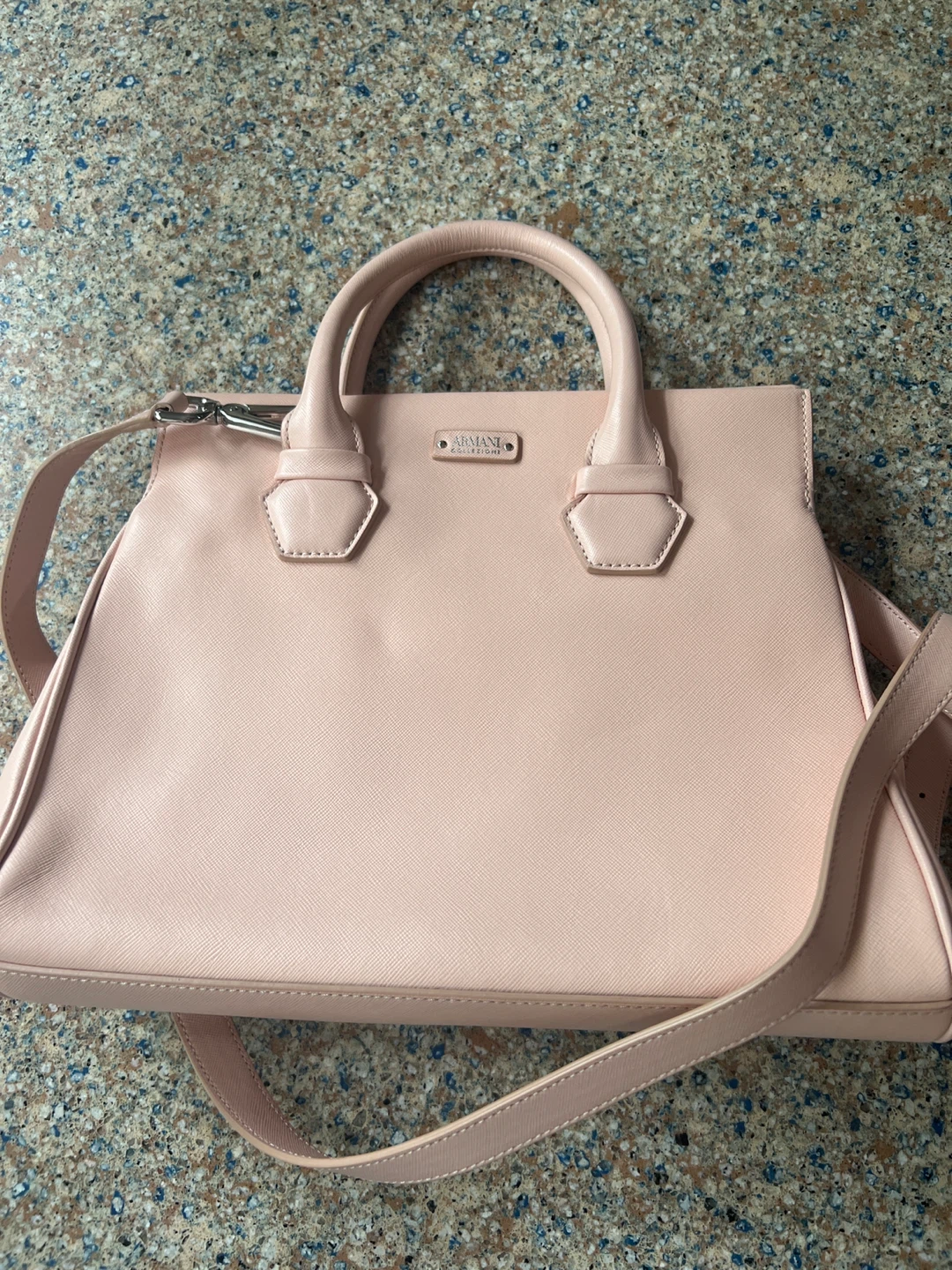 Original and authentic Pink Armani Collezioni Tote Bag - photo 3