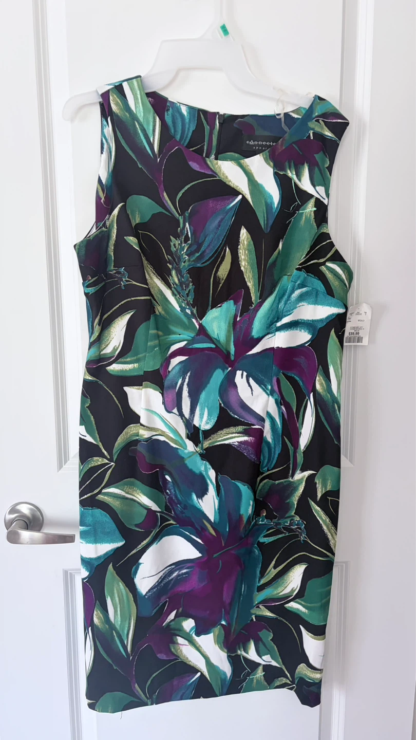 MEXX METROPOLITAN Sleeveless Floral Print Dress - Size XL - photo 5
