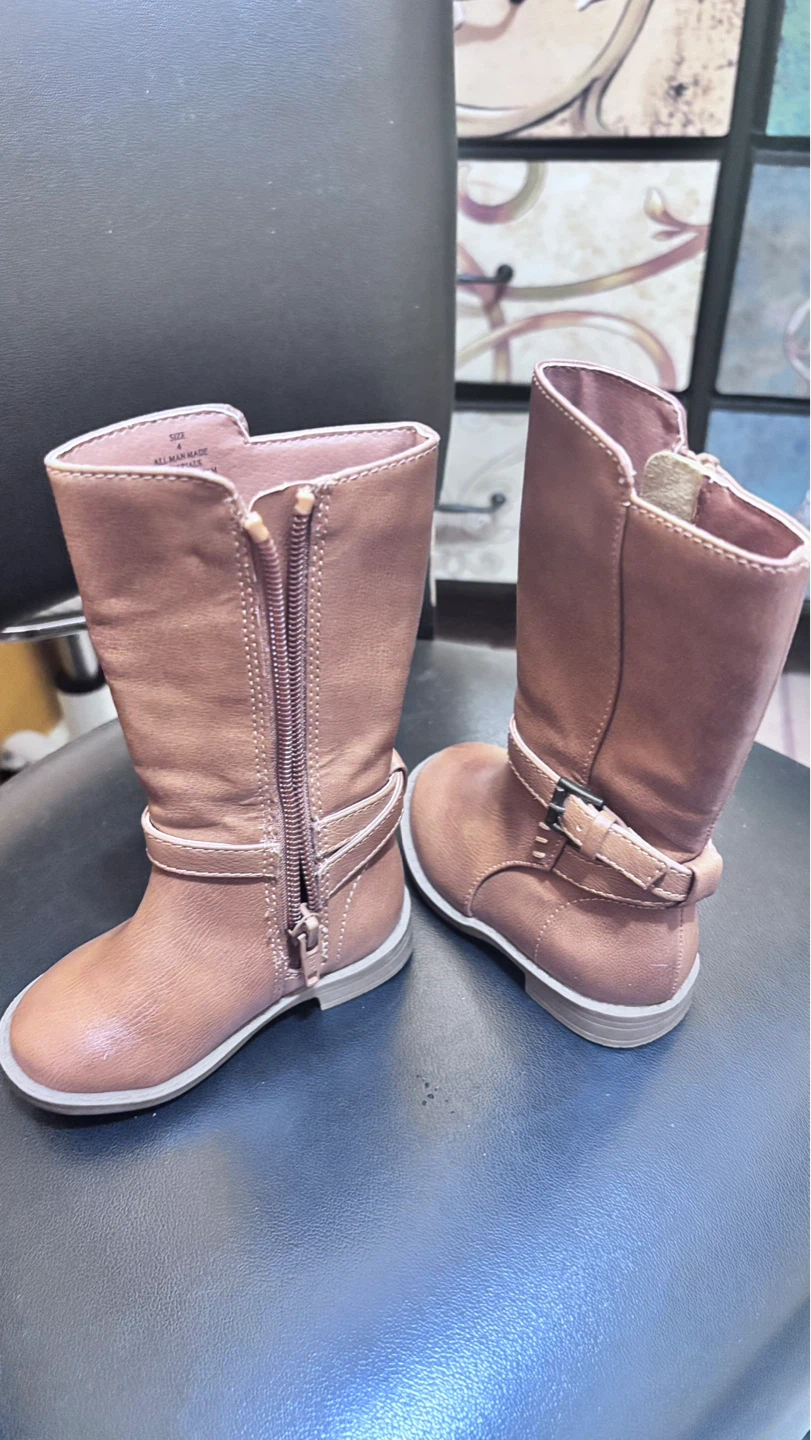 ⚽ Children's Brown Riding Boots Size 6 - photo 2