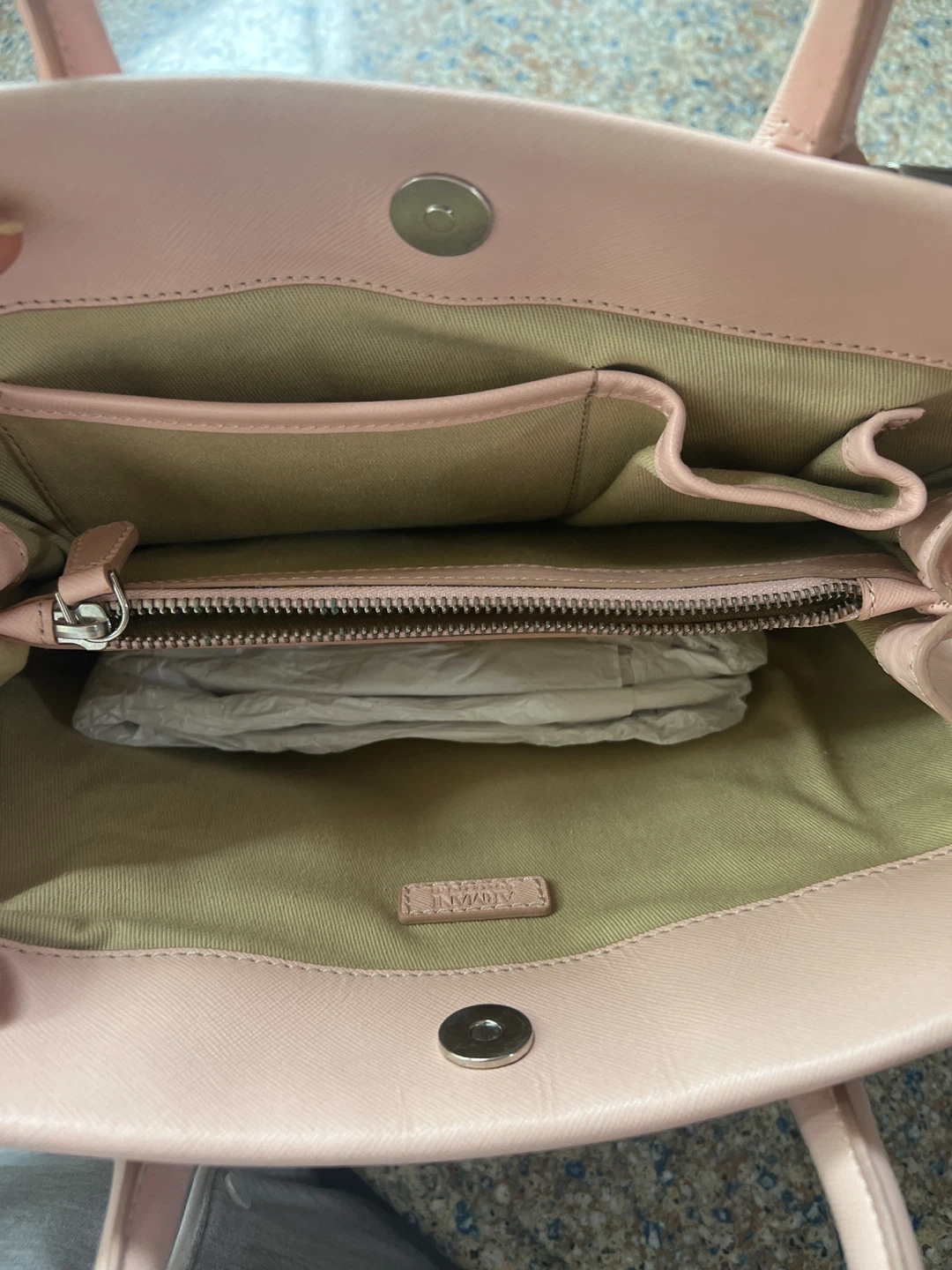 Original and authentic Pink Armani Collezioni Tote Bag - photo 5