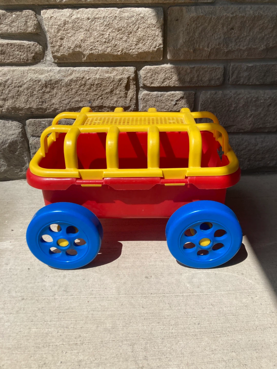 ⚽️Red and Yellow Wagon Toy