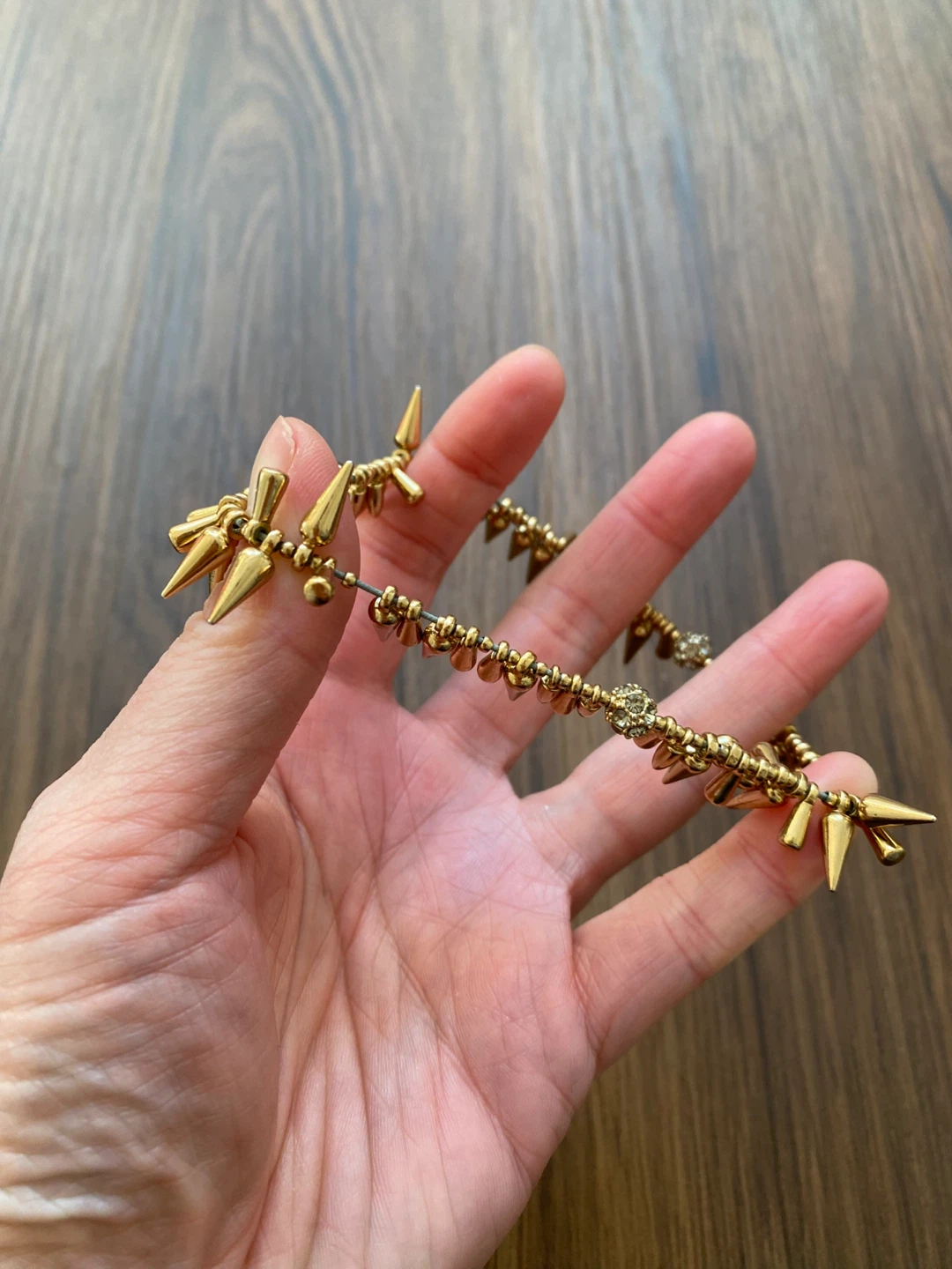 Stella & Dot Gold Renegade Bracelet ⚽️ - photo 3
