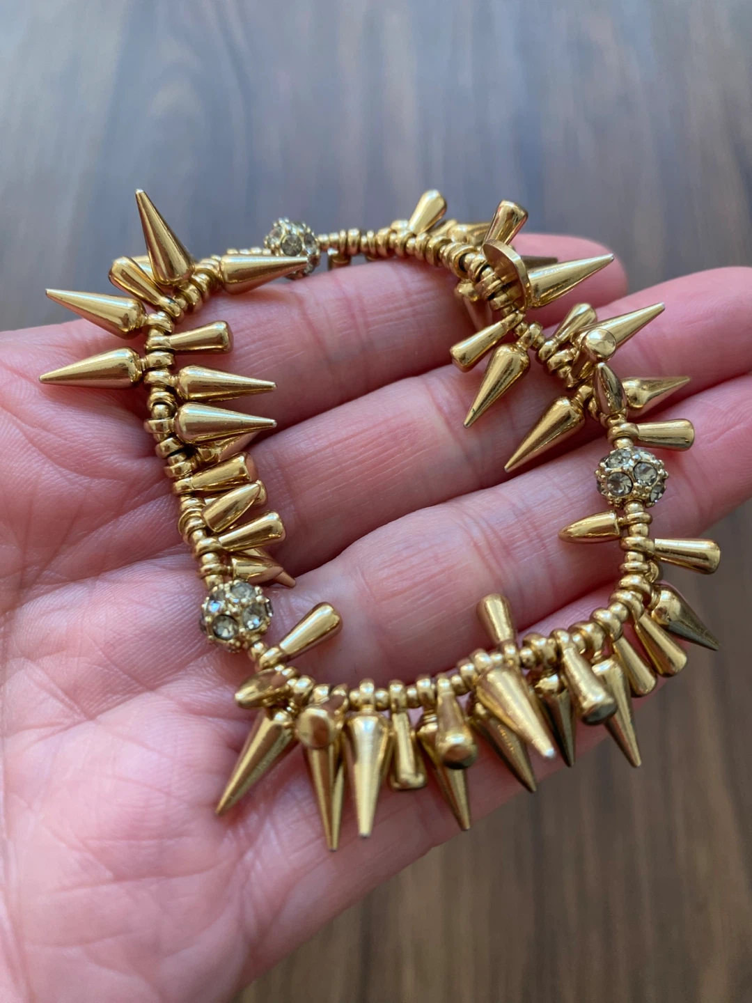 Stella & Dot Gold Renegade Bracelet ⚽️